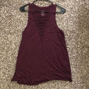 American Eagle Lowcut Tank Top